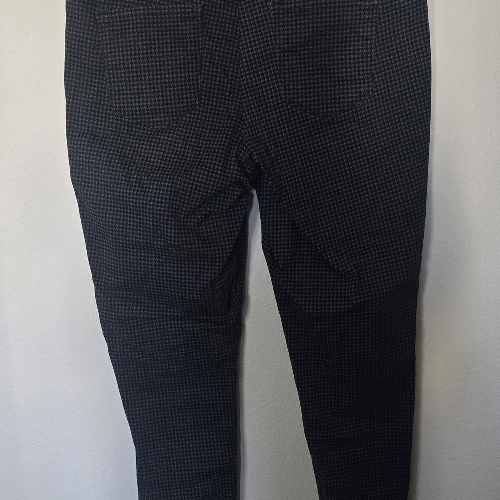 Nine West Houndstooth Slim Ankle Office Business Casual Workwear Pants Size 12 - Picture 3 of 3